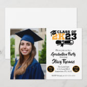 Invitation Photo Graduation Party (Devant / Derrière)