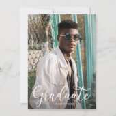 Invitation Photo Graduation Party (Devant)