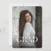 Invitation Photo Graduation Party Invite  (Devant)