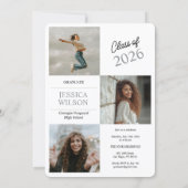 Invitation Photo Graduation Party Invite  (Dos)