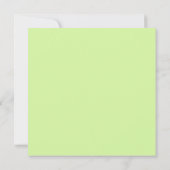 Invitation photo Green Silver First Holy Communion (Dos)