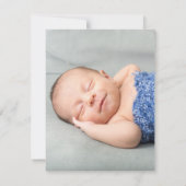 Invitation Photo Greenery Elephant Photo Boy Baby shower Invi (Dos)