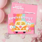 Invitation Photo Groovy Un An