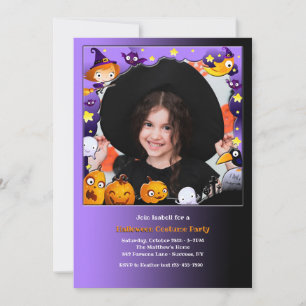 Invitation photo Halloween