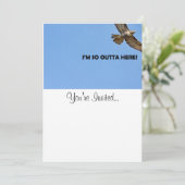 Invitation Photo Hawk (Debout devant)