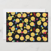 Invitation Photo heureuse de l'anniversaire des enfants (Dos)