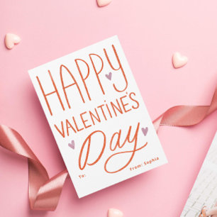 Invitation Photo Heureuse Sainte-Valentin à la main