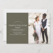 Invitation Photo Heureusement Jamais Après La Réception De Ma (Devant)