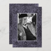 Invitation Photo In Love Memory Memoriam Death Notice (Devant / Derrière)