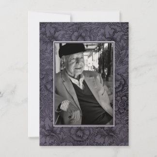 Invitation Photo In Love Memory Memoriam Death Notice