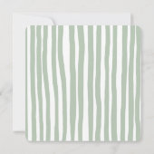 Invitation Photo Joyeux Noël Glissé à la main (Dos)