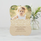 Invitation photo juste prescieuse (Debout devant)