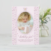 Invitation photo Little Butterfly (Debout devant)