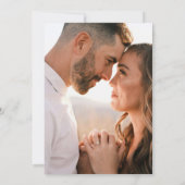 Invitation Photo Marges & Mariage Cocktail Bachelorette (Dos)