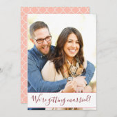 Invitation Photo Mariage à thème (Devant / Derrière)