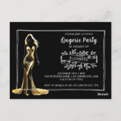 INVITATION PHOTO Mariage Enregistrer La Date (Dos)