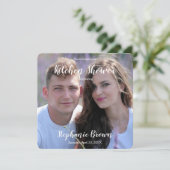 Invitation Photo Mariage Kitchen Douche (Debout devant)