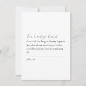 Invitation photo Memorial Black and Gold (Dos)