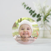 Invitation Photo Merci du parti Anniversaire de enfant (Debout devant)