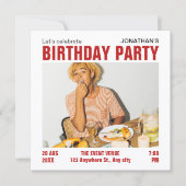 Invitation photo minimaliste moderne (Devant)