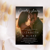 Photo moderne manuscrite Script Couple's Shower