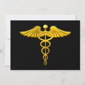 Invitation Photo moderne RN Nurse Graduation Party (Dos)