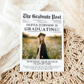 Invitation Photo moderne unique amusant Journal Graduation