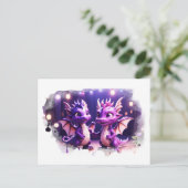 *~* Invitation PHOTO Mythique Dragon AP48 Carte Po (Debout devant)