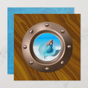 Invitation Photo Nautic Anniversaire