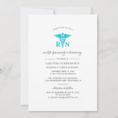 Invitation Photo Nuring Graduate Pinning Ceremony Party (Devant)