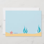 Invitation photo Octopus Anniversaire (Dos)