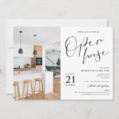 Invitation Photo Open House de Black & White (Devant)