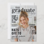 Invitation Photo Party du magazine Modern Graduate (Devant)