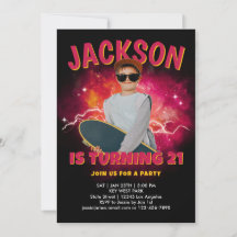 Photo personnalisé 90s Bootleg Anniversaire Fête
