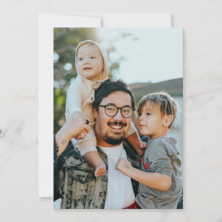 Invitation Photo personnalisée