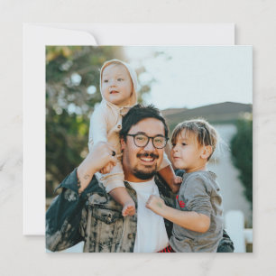 Invitation Photo personnalisée