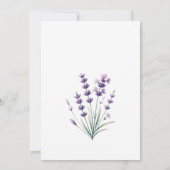 Invitation photo personnalisée 40e anniversaire (Dos)