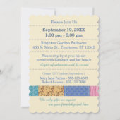 Invitation Photo personnalisée de la surface de la surface de (Dos)