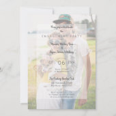 Invitation Photo Pet Funny Couple Engagement Party (Dos)