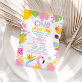 Invitation Photo Pink Pool One Au Soleil 1er Anniversaire