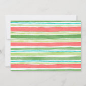 Invitation Photo Pointe Cactus Heure Deux Fêtes Anniversaire (Dos)