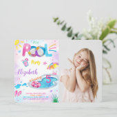 Invitation Photo Pool (Debout devant)
