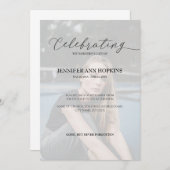 Invitation photo pour célébrer la vie (Devant / Derrière)