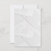 Invitation photo pour journal de remise de diplôme (Dos)