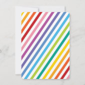 Invitation photo pour la 1ère fête d'anniversaire (Dos)