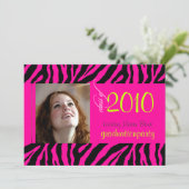 Invitation photo pour la remise des diplômes en zè (Debout devant)