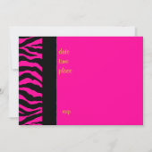 Invitation photo pour la remise des diplômes en zè (Dos)