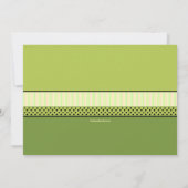 Invitation photo pour la Saint-Patrick avec cadre (Dos)