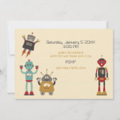 Invitation photo pour l'anniversaire de la fête de (Dos)