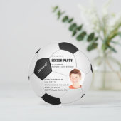 Invitation photo pour l'anniversaire de la fête du (Debout devant)